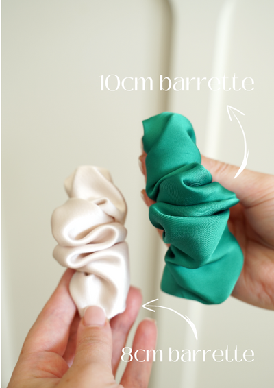 Empower barrette scrunchie