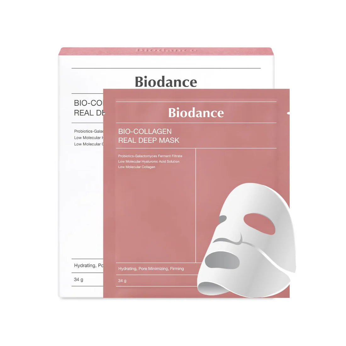 BIODANCE Bio-Collagen Real Deep Mask hidrogelinė veido kaukė