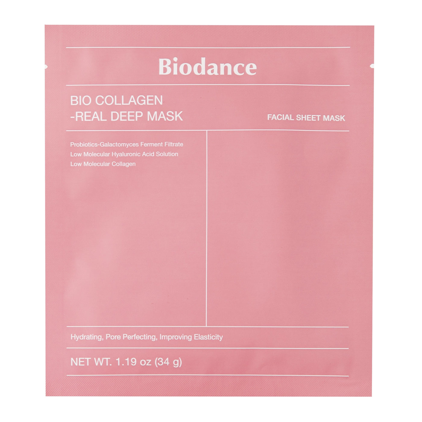BIODANCE Bio-Collagen Real Deep Mask hidrogelinė veido kaukė